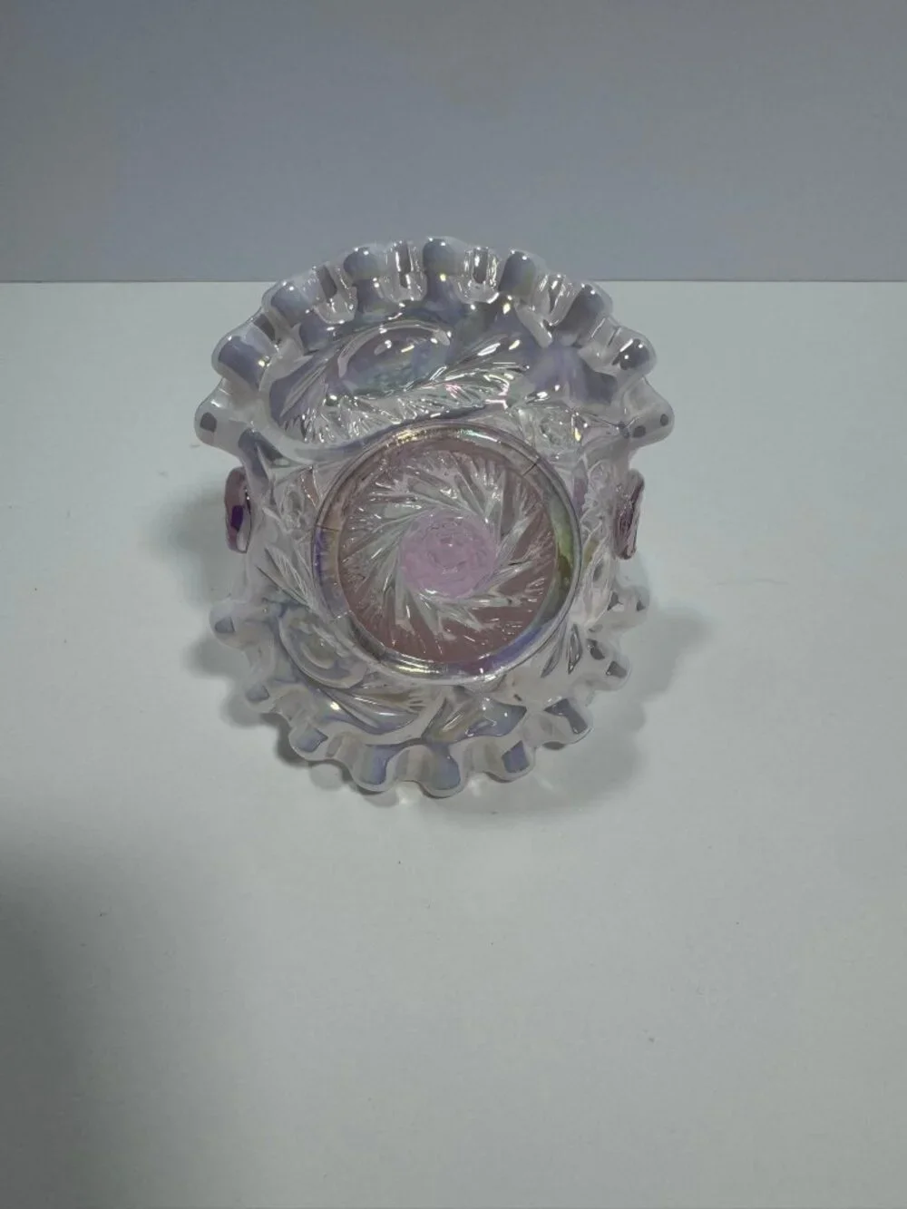 Fenton pink opalescent
